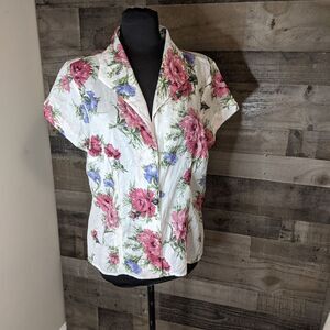 Context Woman Button Down 1x